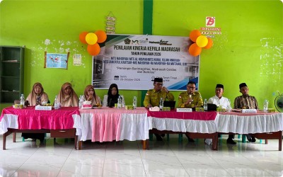 YAYASAN NAHDIYAH TANAH TINGGI MENJADI TUAN RUMAH KEGIATAN PENILAIAN KINERJA KEPALA MADRASAH (PKKM)